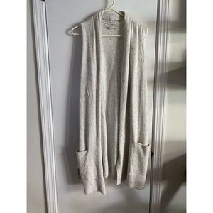 Loft Open Vest with Pockets